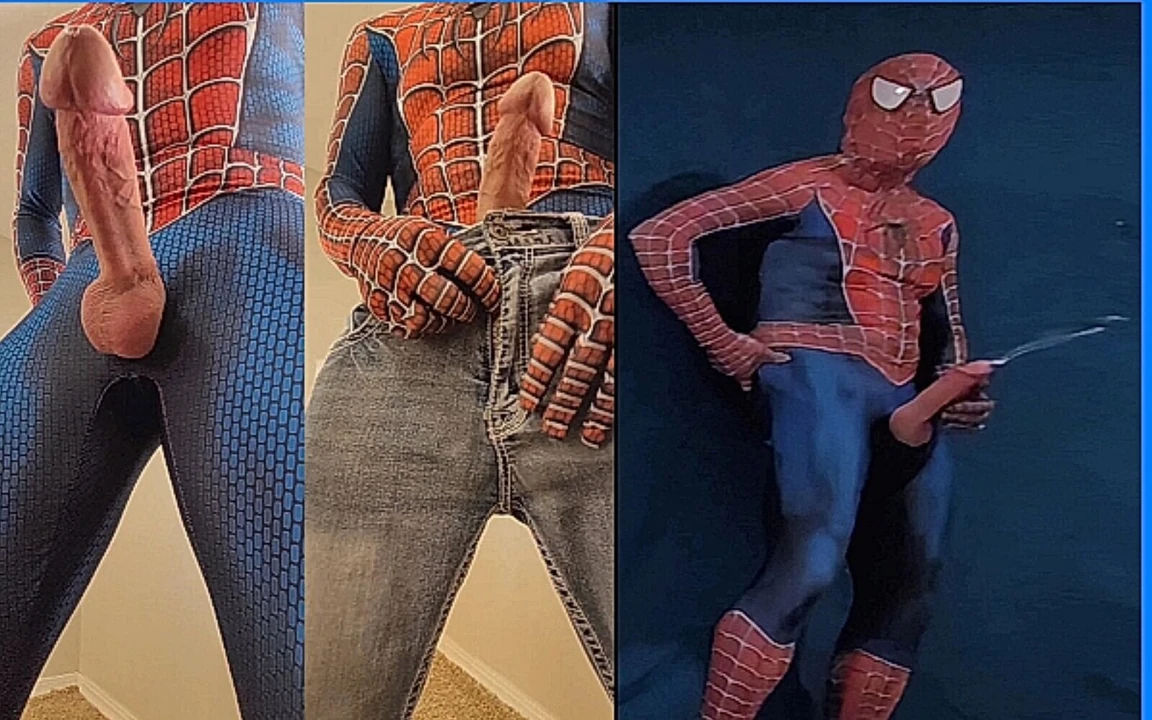 Örümcek adamın büyük yarağı spidey's web'in film setinde bölüm 2