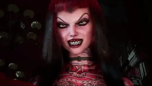 Futanari büyük memeli iblis avcısı