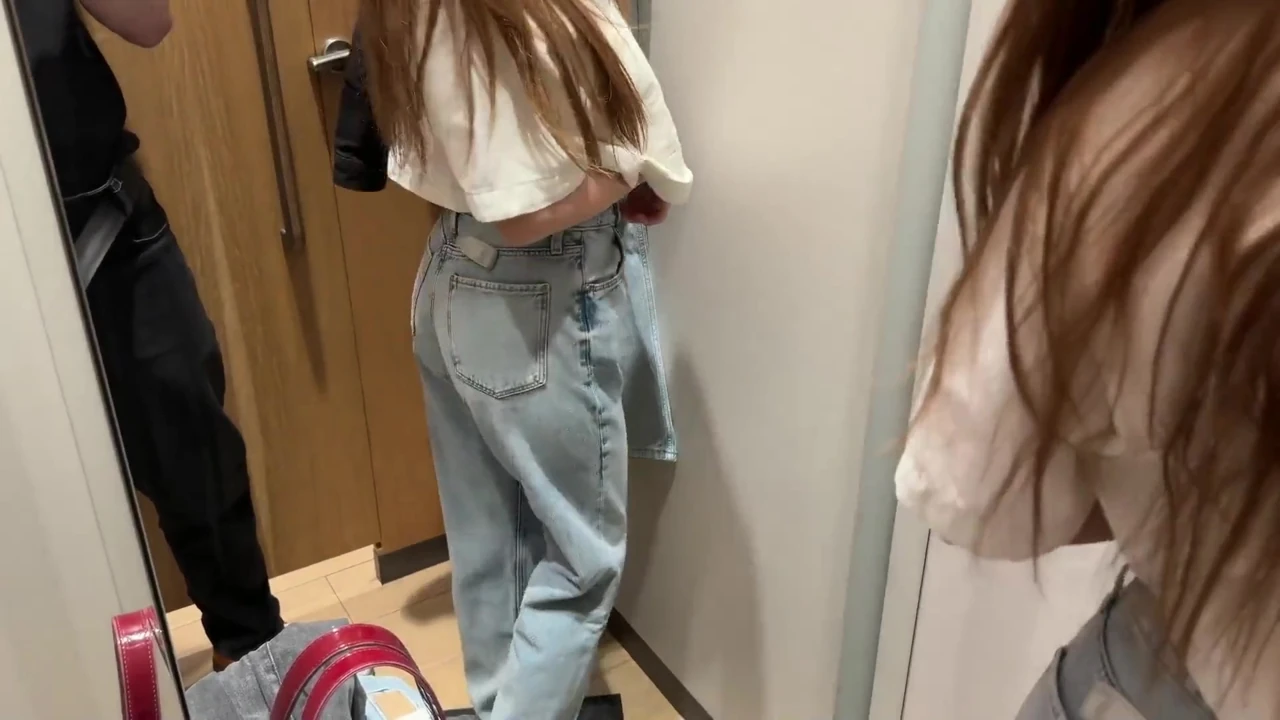 Sex in the Fitting Room with a Sales Consultant!