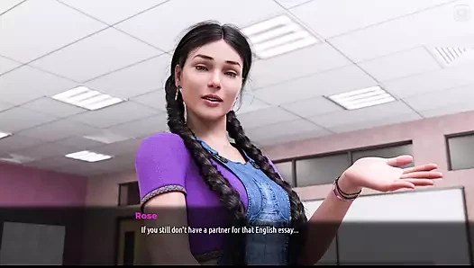 Sunville'in orta yaşlı seksi kadın #4 - Johannes duşta kendisiyle oynadı ... Johannes, Bayan Morris'i boyarken iç çamaşırıyla hayal etti