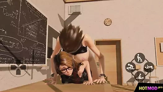 Travesti öğretmen öğrenci kızı sikikleri – 3d futanari kolej seks