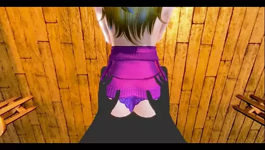 Jocelyn ile anal seks