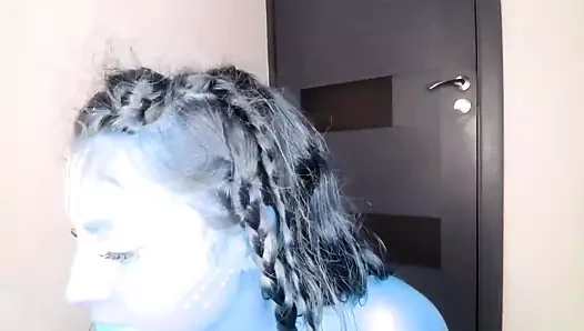 Her iki meme ucunu emen ve yalayan camgirls kayıtlarım