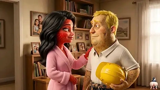 Bölüm 1 - sevimli çilek kız ve patates adam şehvetli anları paylaşıyor yapay zeka hentai