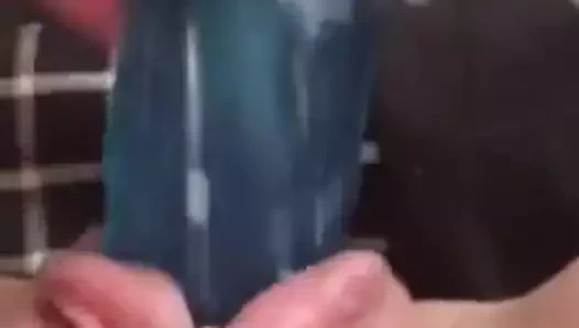 amatör İsveç yapay penis mastürbasyon