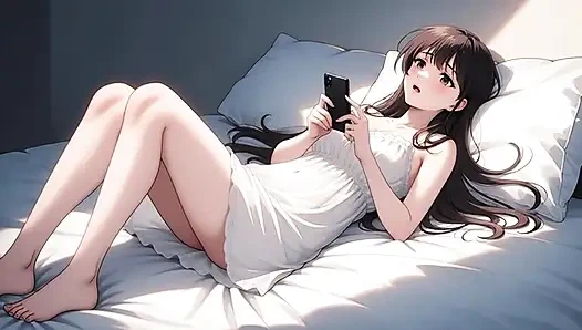 Yapay zeka tarafından oluşturulan çizgi film içeriği, 18 yaşındaki anime kızın sansürsüz videosu, Kiidzy Animates'in yakın çekiminde 3 boyutlu çizgi film