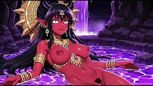 İblis kraliçesi azgın istiyor, ai animasyonu