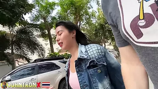 JohnTronX - Hot Asian babe takes that hard cock in many different positions