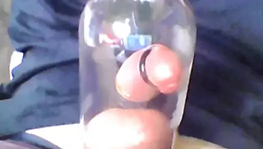 Yarak ve taşak vakum pompalama ve halkalarla yarak