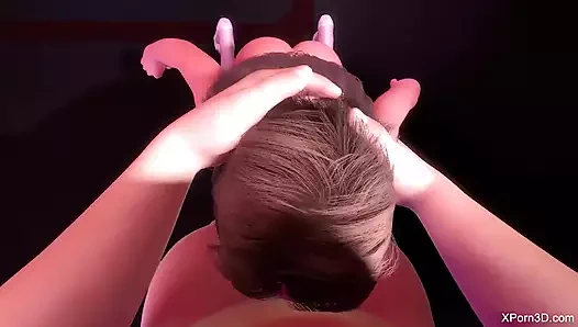 Bakış açısı aşırı gırtlağına kadar alıyor yüz sikişi - büyük memeli hatun ağzını sikiyor - ıslak sakso sert yüz sikişi