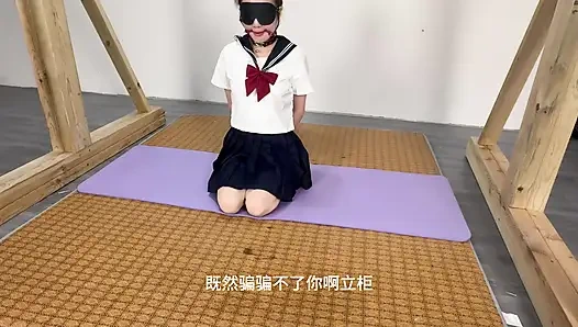 Denizci üniformalı jk+ eğitimi + kırbaçlama