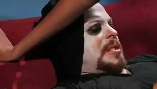 gizemli adam ile anal yıkım