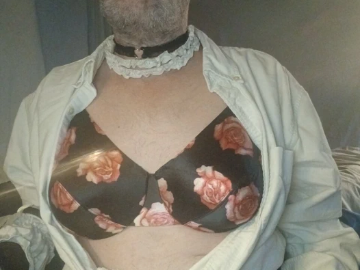 I love panties and skirts, and bras, stockings, garters