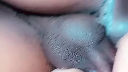 Homemade My older stepsister black Boyfriend sneaks into my room and gives me my first bbc experience