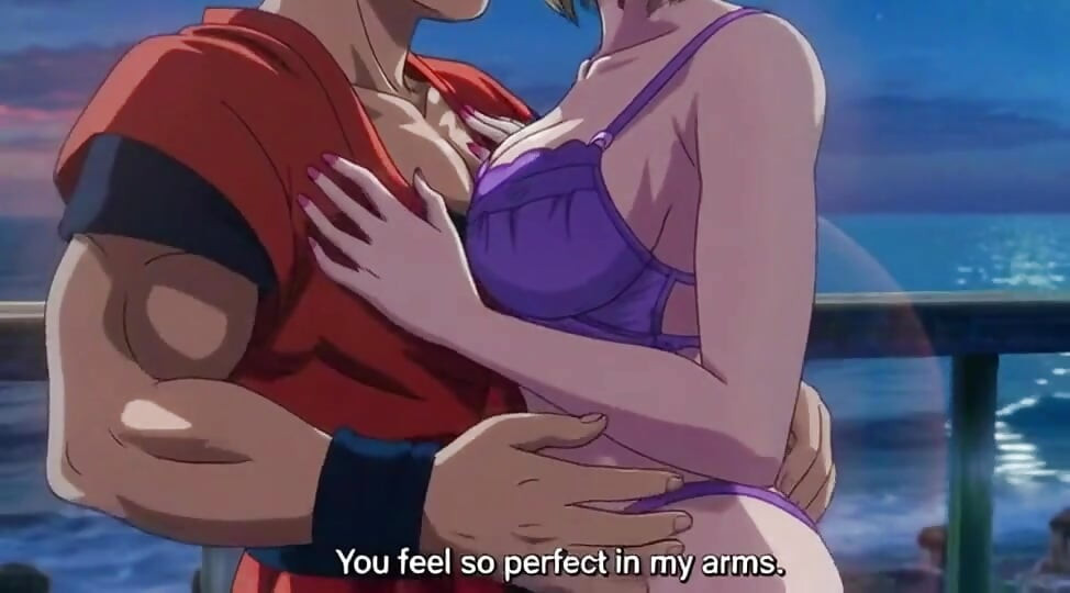 Android 18 ve Krillin plaj evi tutkusu - romantik 3 boyutlu anime