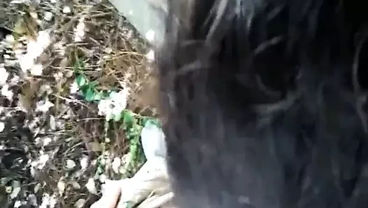 Parkta Latin oral seks