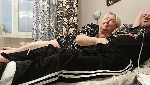 Üvey anneden akşam sakso ve döl yutma