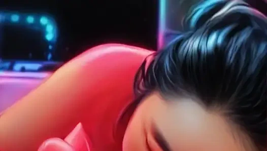 Gerçek hayattaki anime kız arkadaş büyük zenci yarağını emiyor - bakış açısı oral dölleme ile sakso