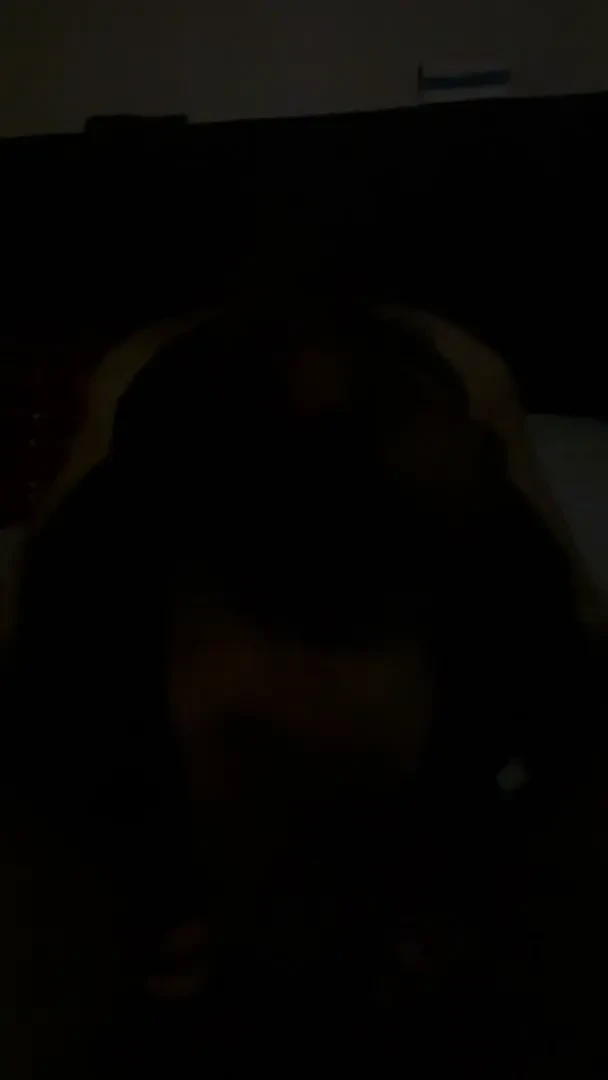Ruby Exposed Siyah Tanga İçinde Sakso