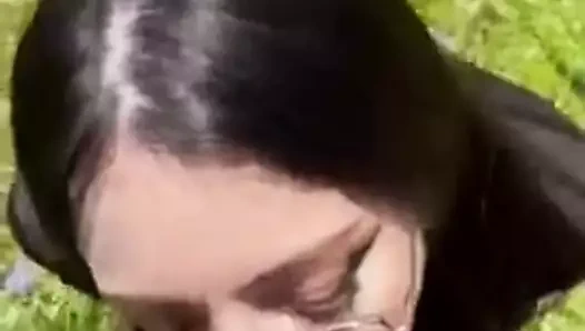 Büyük geniş açıkta baş ve yüz