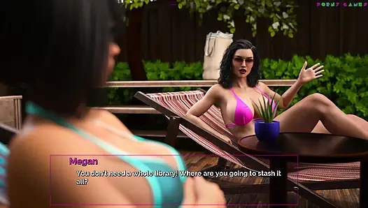 Kapa çeneni ve dans - verandada ayakla mastürbasyon, üvey kız kardeş azıyor (bölüm 11-1)