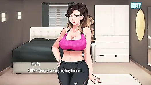 Üvey kız kardeş Emily erkek kardeşini doruğa çıkarıyor ve kıkırdarken yakaladı ve azdırmak için büyük göğüslerini yüzüne sürtüyor