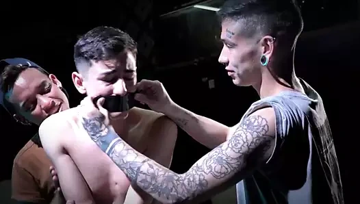 twink için 2 büyük ham musluklar