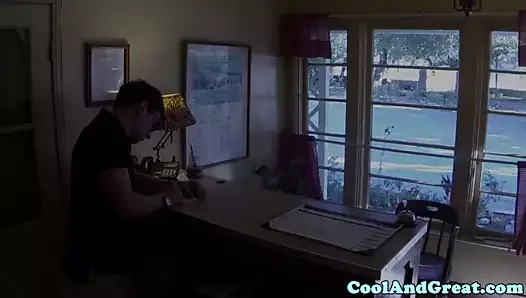 Flört bebek doggystyle otel odasında kameraya çarptım