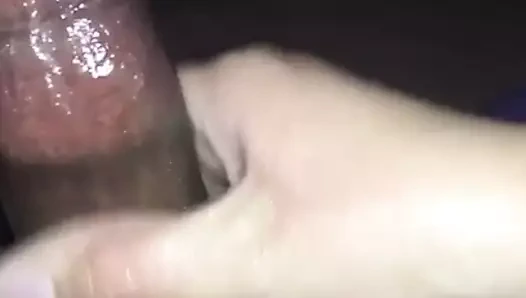 Bbc handjob ile dev cumshot