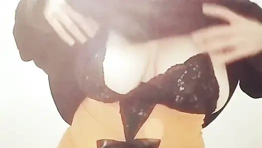 Koruyucu ve seks için şehvet duyan pemeli Arap fahişe