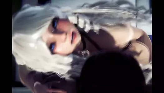 Jade zevk alıyor - animasyon