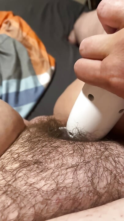 Wand play feeling Horny