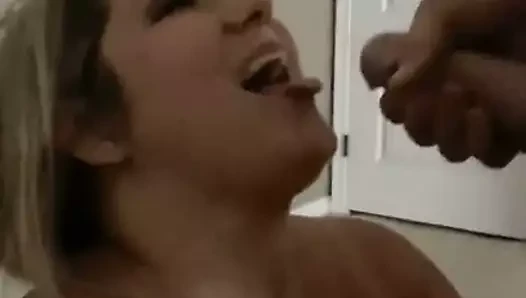 Annabelle alır büyük cumshot