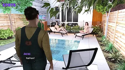 Harmony Haven, замужняя женщина и мужчина в маске, страстный секс - эпизод 14