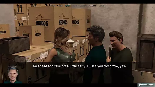 Ofis karısı - david ile depoda oyun oyunu #9 iş - jsdeacon