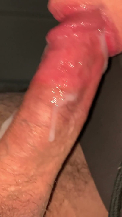 She SUCKS THE CUM RIGHT OUT! What A POST ORGASM Throbbing Cum Mess! | Clip 1