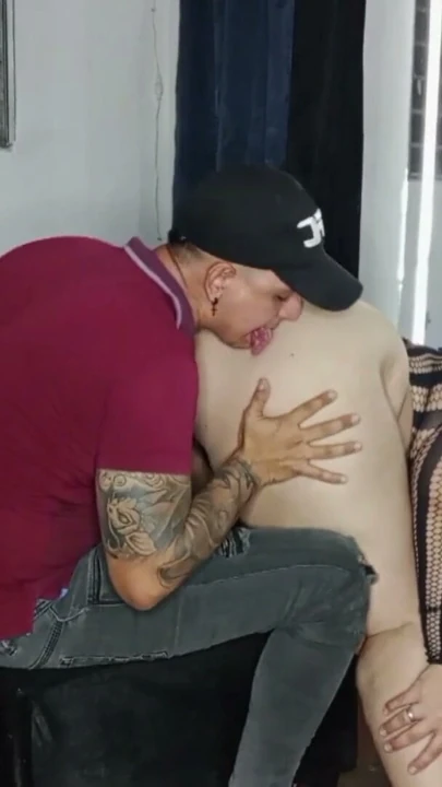 The photo shoot got hotter than I thought and I ended up sucking and riding my cameraman's cock | Clip 1