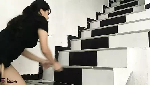 Ateşli latin üvey babasına biraz seks yapıyor - İspanyolca porno