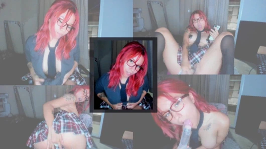 En sapık kız öğrenci senin boşalman için yalvarıyor