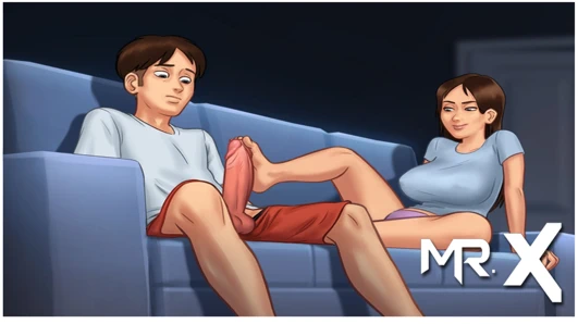 Summertimesaga - yarağıma ayakla mastürbasyon e2 # 42