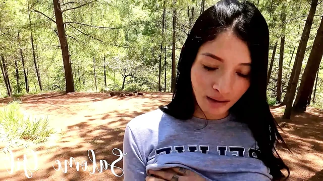 My Stepmom Took Me to a Public Forest to Get All My Milk - MILF