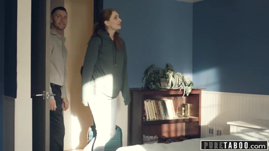 Saf tabu üvey anne-baba ve üvey kardeş hoşgeldin yeni kız kardeş