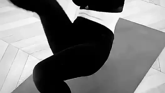 Diletta leotta fa sport in leggings