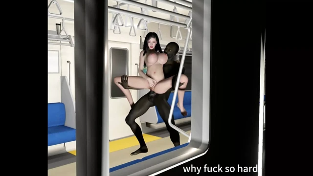 3D Cute Asian Slut Got Fucked so Hard by BBC in the Subway