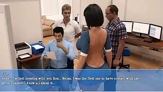 Vadideki Lily: büyük memeli ve büyük götlü ev hanımı