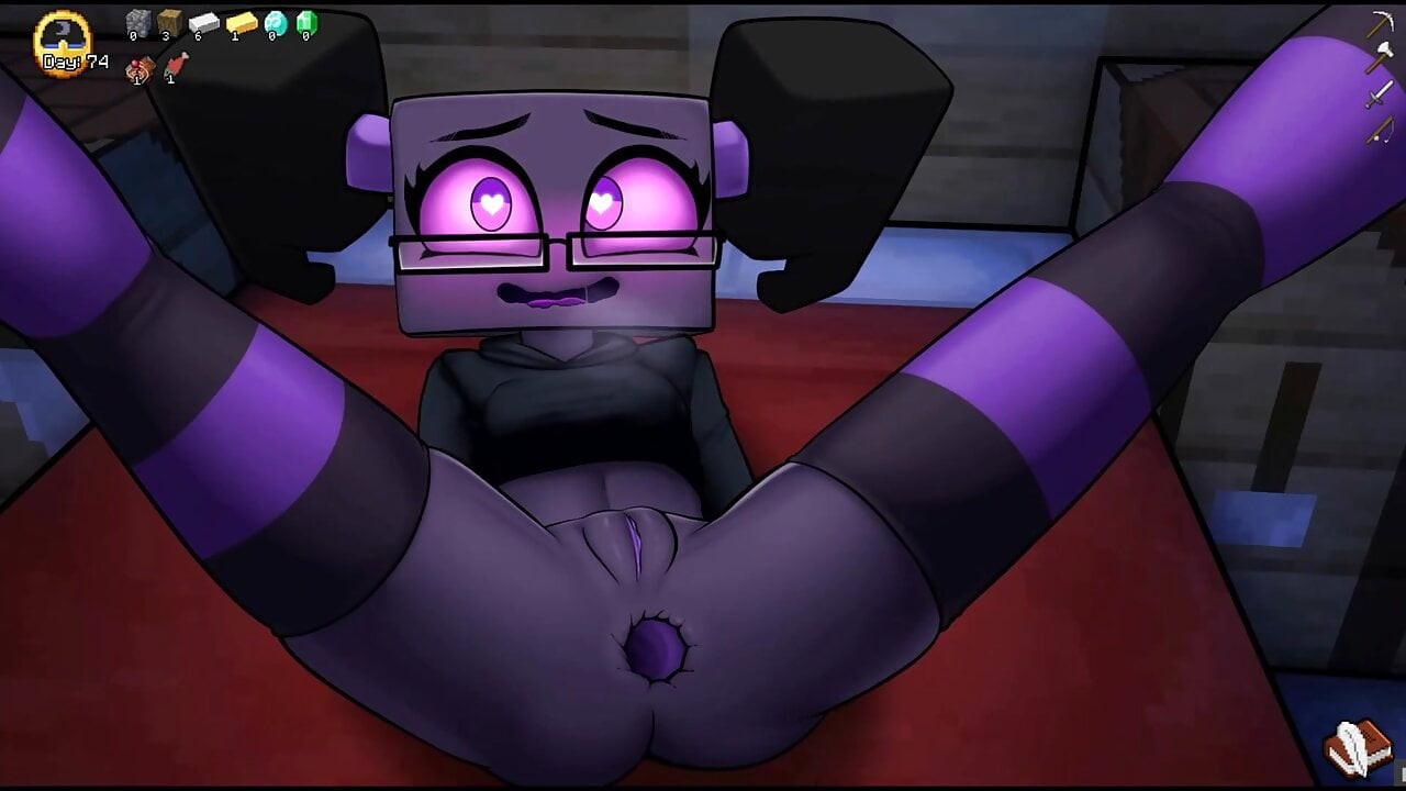 Hornycraft minecraft parodi hentai oyunu pornplay ep.13 – enderman kadın kıçına büyük anal boncuklar koyar