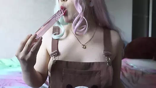 karamel cam dick için oral seks – furiyssh