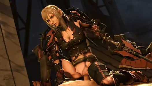 Sfm aranea highwind yarağa biniyor