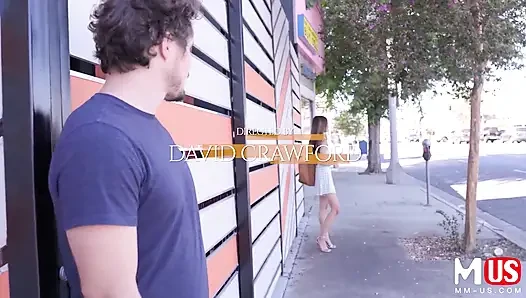 Shy boy with a hot Asian girl Alexia Anders