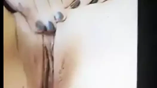 Mısırlı sürtük kız mastürbasyon ile kirli konuşma